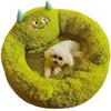 Plush Winter Pet Bed for Dogs and Cats - Warm, Thick, Round Design for All Sizes