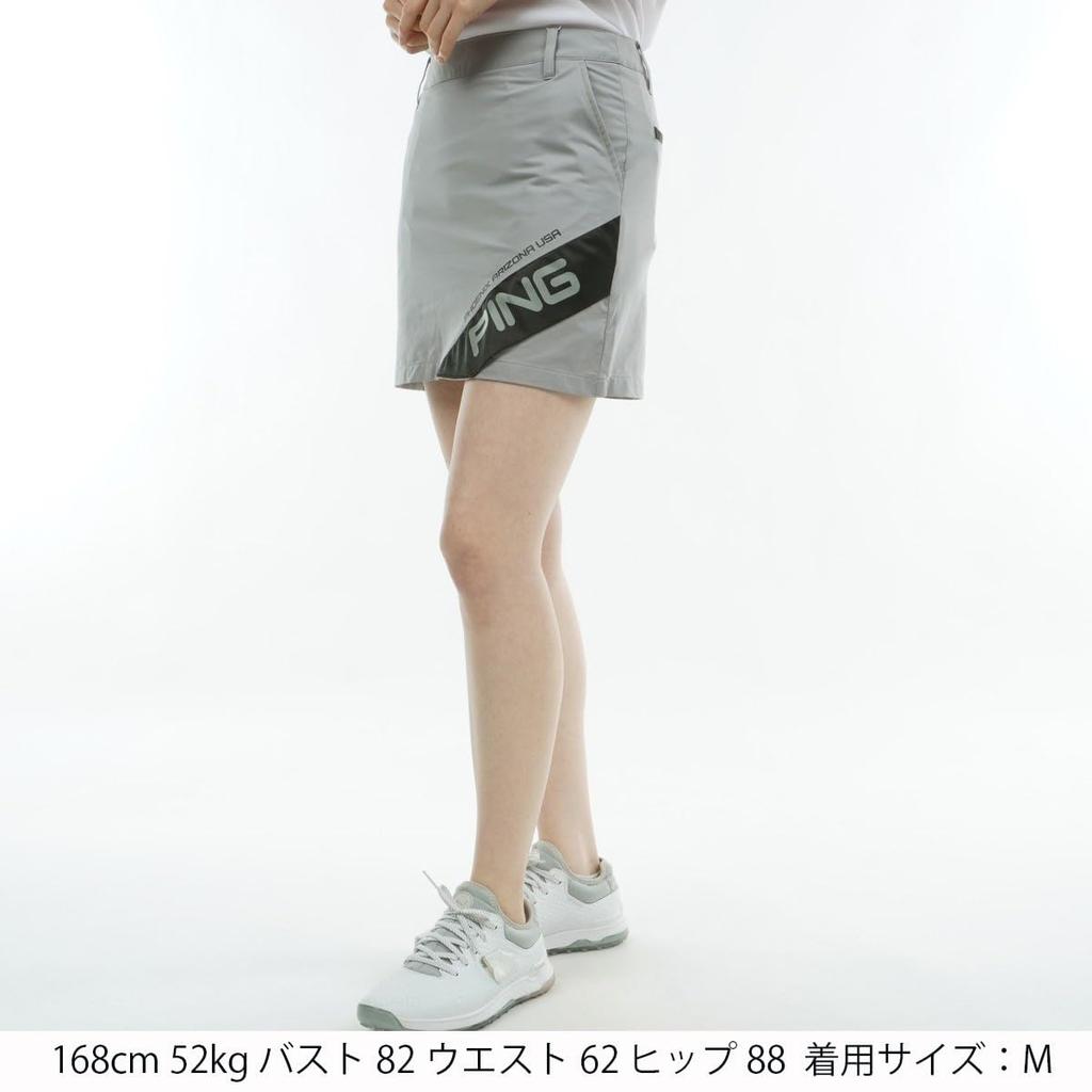 Ping Apparel Skirt Golf M Women's Water-Repellent (All-Way Stretch) / / 622-4134100 020_Gray