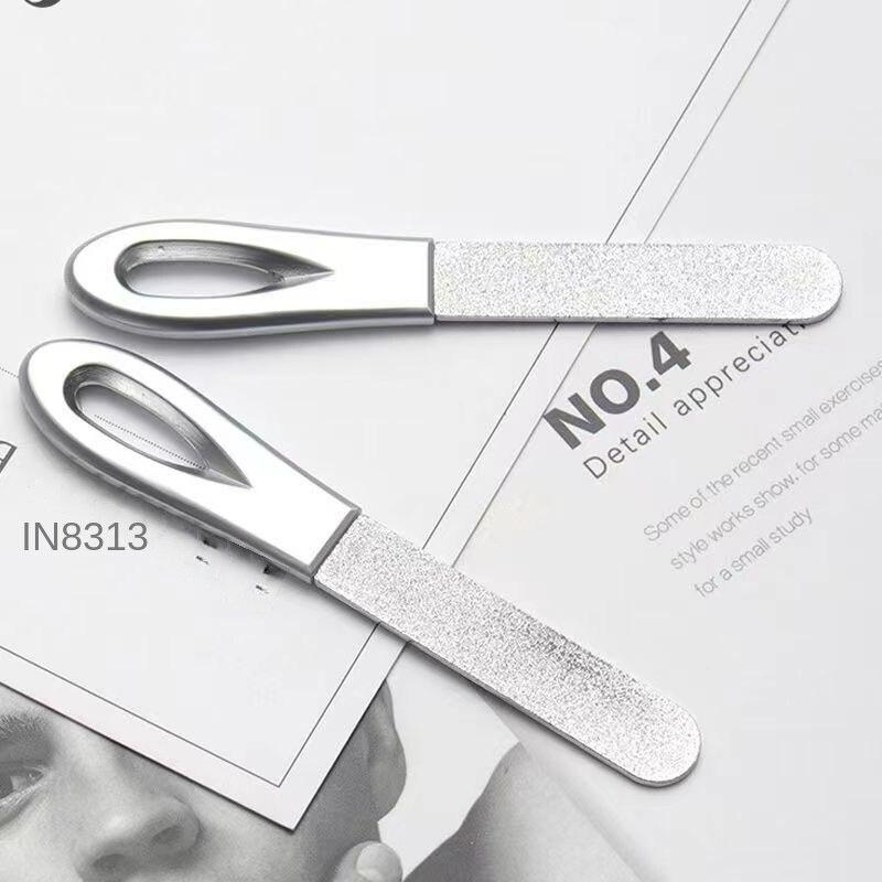 Pilă pentru unghii Pilă cu bandă de șlefuit din oțel inoxidabil Nail Art Bandă de șlefuit specială