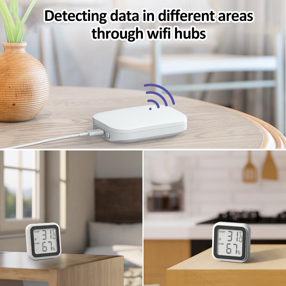 Pooltermometer Flytande Lättläst Digital Pooltermometer Trådlös Vattentemperaturmätare