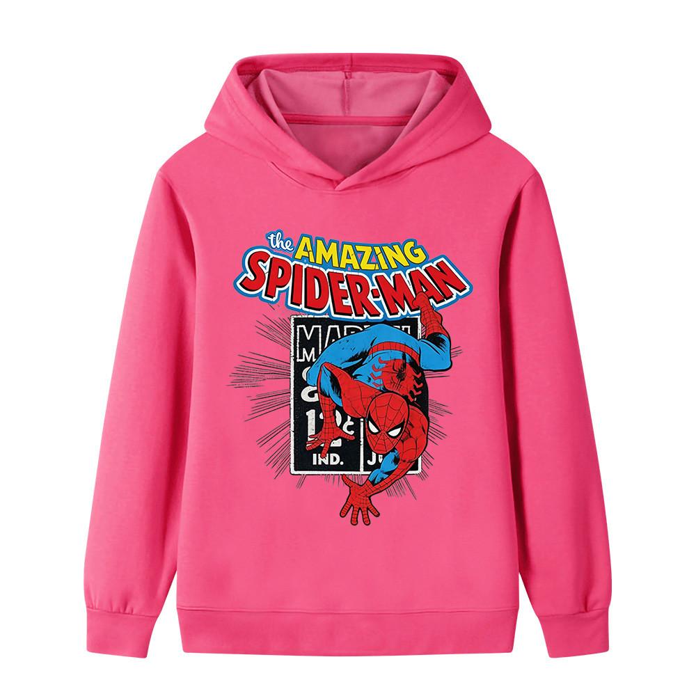 B1427 Multi-color Kids Boys Girls Printed Casual Long Sleeves Hoodie