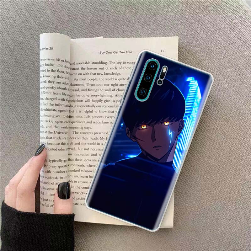 

Mashle Magic and Muscles Phone Case For Huawei P50 Pro P10 P20 P30 P40 Lite Cover Mate 40 30 20 10 Lite Capa Shell Huawei P30