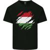Torn Hungary Flag Hungarian Day Football Mens Cotton T-Shirt Unisex T-Shirt