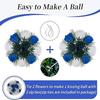 Palla di Fiori per Matrimonio per Centrotavola Fiori Artificiali Palla di Rose Composizione Bouquet per Matrimonio, Festa, San Valentino, Decorazione Domestica