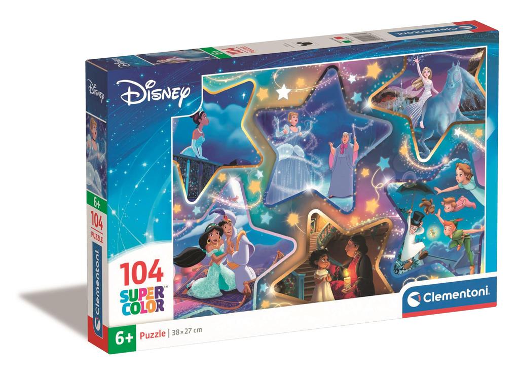 104-piece puzzle. Super Color. Magical moment.