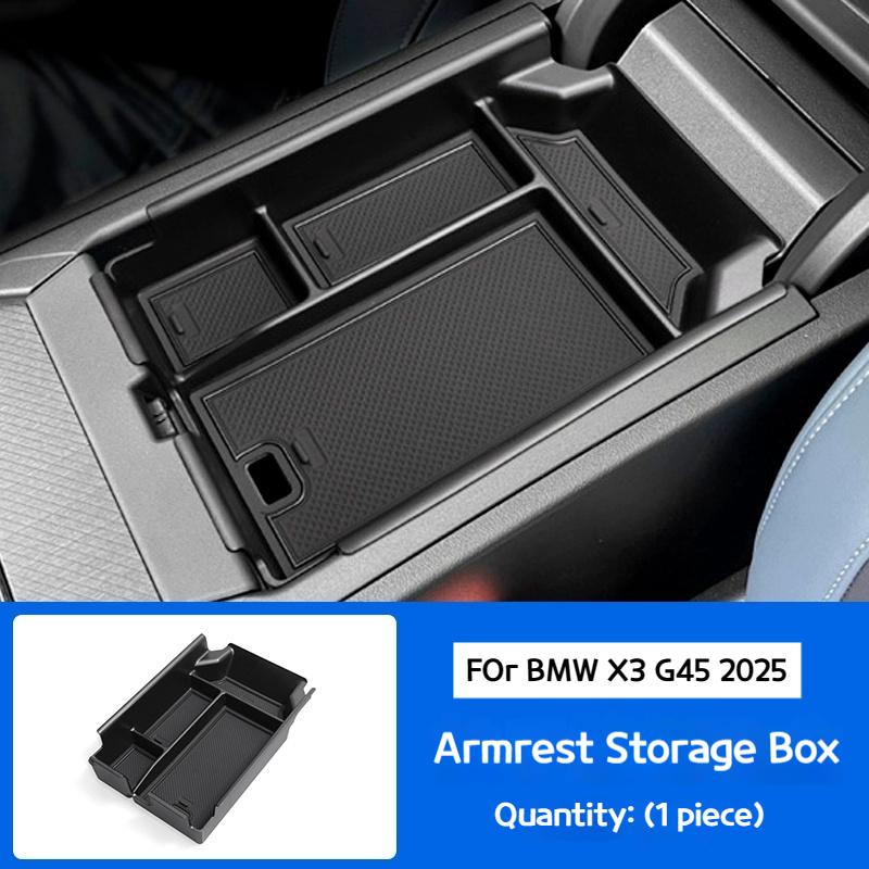 Car Armrest Box Storage Compartment Glove Box For BMW X3 G45 5 series G60 2025 Decoration Styling Modification internAccessories