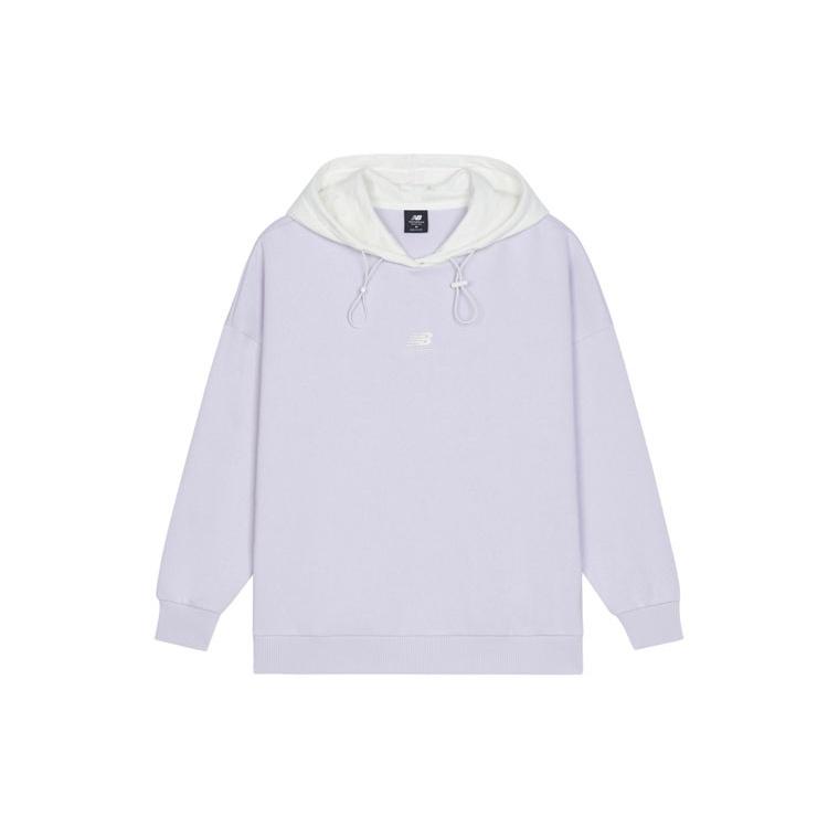 (WMNS) New Balance Logo Fleece Hoodie Asia Sizing  Light Purple  Women s AWT13346-LWD M