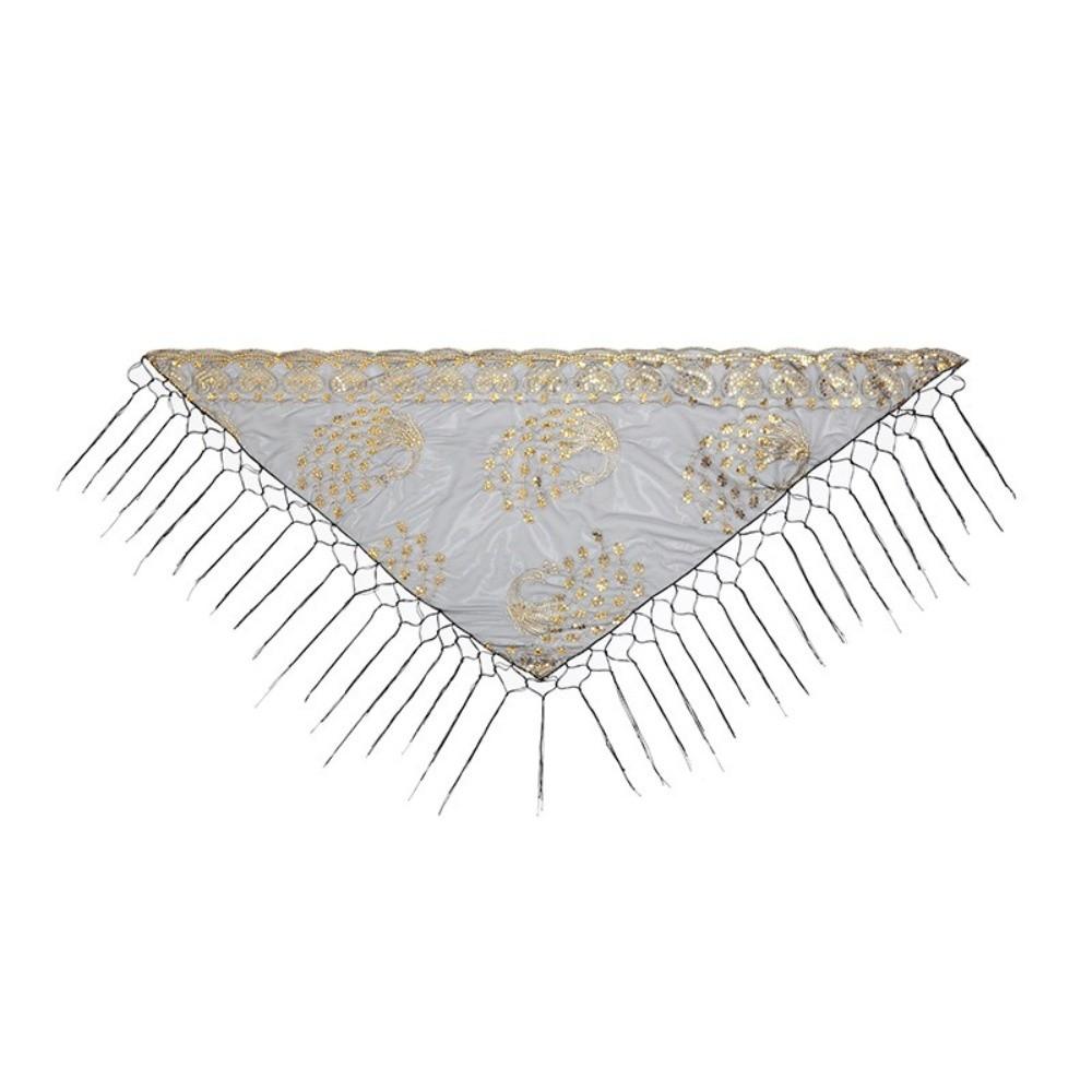 Casual Lace Flower Lace Scarf Shawl Thin Cute Sweet Headscarf Shawl Chic Style Vintage Triangle Head Scarf Photography