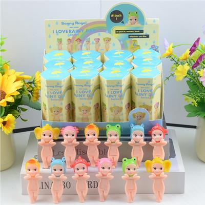 S Angel I LOVE RAINY DAY Series Mini Figures Action Model Toy Mystery Blind Box Collectible Decor Girl Toy Birthday Gift