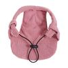 Cute Pet Sun Hat Adjustable Puppy Beach Visor Cap With Ear Hole For Small Large Dogs Cats Outdoor Hiking Headwear Accessories