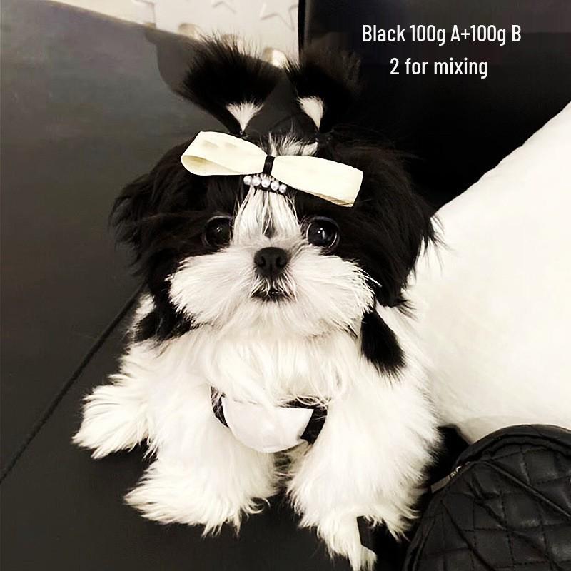 

Білий барвник для шерсті Bichon & Pomeranian для домашніх тварин - Безпечна та спеціалізована формула для собак 100ml