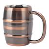 Stainless Steel Beer Mug Double Layer Insulation Multipurpose Safe Ergonomic Milk Tea Mug for Home