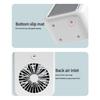 Portable Desktop Coolers Fan 9 Blade Turbos Fan Two Ice Mists Sprayings Rapid Temperature Drop 2 Wind Modes USB Powereds