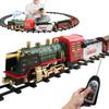 Toy Trains elektrický parní vlak sada se zvukem a světlem vánoční hračky narozeniny