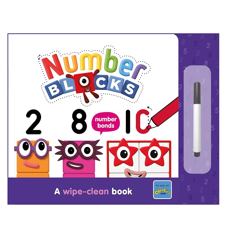 Numberblocks Number Bonds: A WipeClean Book