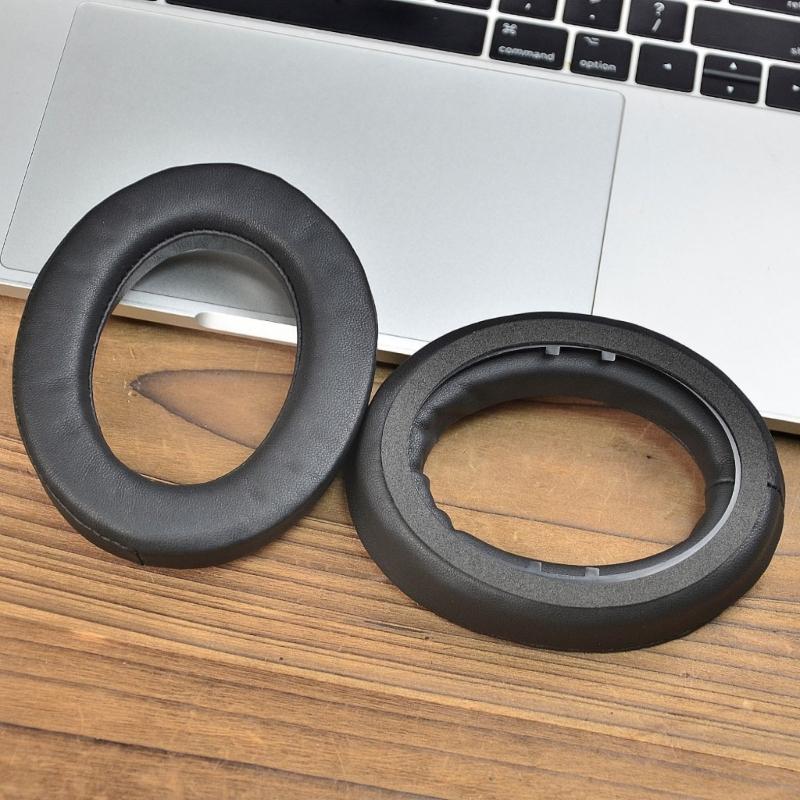 Leather Replacement Earpads For HD490PRO/HD490PROPlus Headphones Ear Cushions High Comfort Optimal Noise Isolation