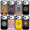 Yoga Om Mandala Colourful Phone Case For Apple iPhone 17 Air 16 Pro Max 15 Pro Max 14 13 12 11 Mini Back Cover