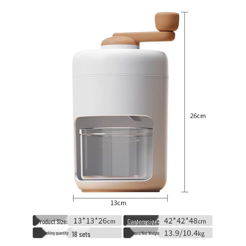 DIY Home Ice Shaver & Slush Maker for Fluffy Ice and Milkshakes