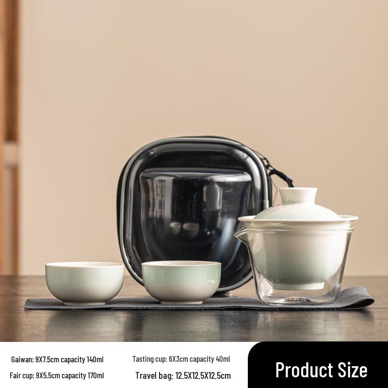 Yipan Portable Ceramic Travel Tea Set