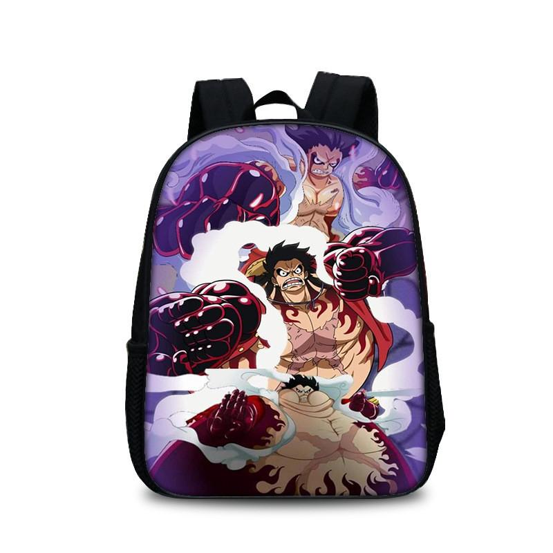 One Piece Backpack For Kids With Nylon Material And Adjustable Straps For School And Daily Use