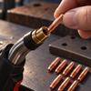 10 Pcs 0.9mm Size MIG Welding Contact Tips Copper Copper Contact Tips  For Miller Torch