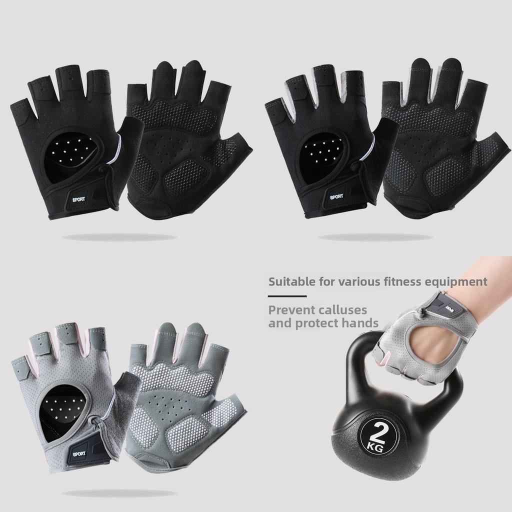 Fitness Gloves Men And Women With Antislip Grip For Workout And Cycling In Spring Season