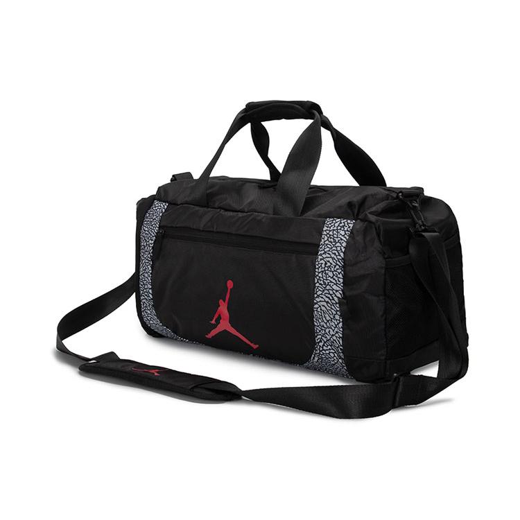 New Jordan Polyester Travel Bag, Gym Bag, Handbag Regular Unisex Black JD2233014TD-001