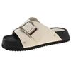 Platform sandals women's summer new fashion flat non-slip retro beach sandals