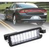 NJSBYL Charger LED License Plate Lamp for 2015-2023 D0dge Charger & Challenger Chrysler 300 Pacifica Compass Xenon White LED License Plate Lights