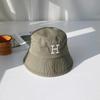 Men's and Women's Daily Bucket Hat Washed H Bucket Hat