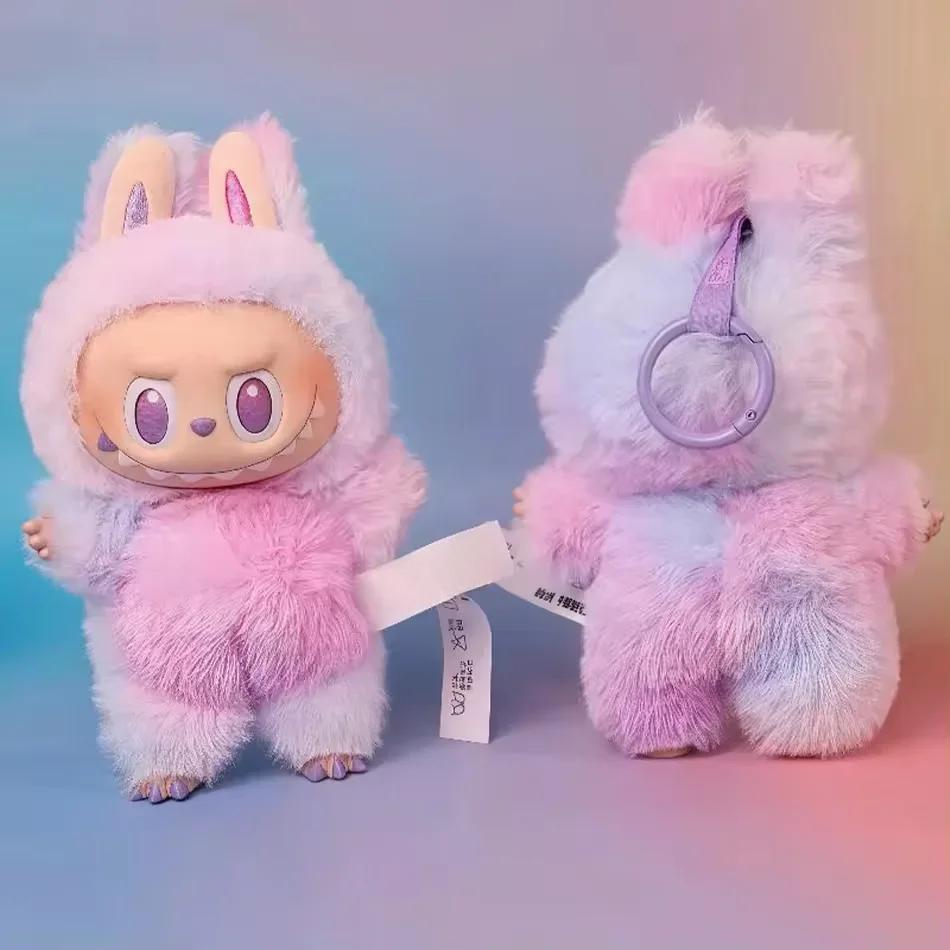 Coin Purses & Key Chains / Key Chains Anime Figure Labubu Vinyl Pendant Doll Model Toy Cute Monster Keychain Toys Birthday Gifts