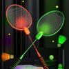 Xulin Luminous Badminton Racket Set