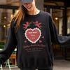 Retro Cupid Heart Valentines Shirt Retro Valentine Sweathirt Cupid Valentine's Day Love Cute Galentine Shirt Valentine Heart Funny Slogan
