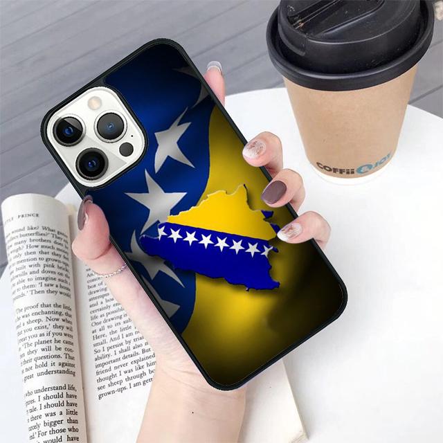 Bosnia and Herzegovina Flag phone Case Cover For iPhone 17 Air 16 15 14 Plus 11 12 13 Pro Ma coque