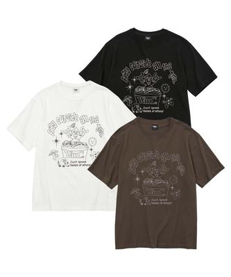 WMC Dj Booth T-Shirt (Brown/White/Black)