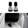 1 Pair Tubeless Tire Valves with Dustproof Cover Universal Motorbike Scooter Car Tire Valves Replacement Tire Valves