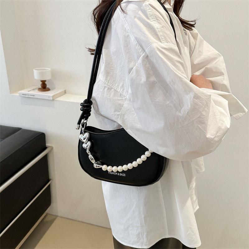 Trendy Fashion Design Single Shoulder Crossbody Bag Simple Stylish 2024 Spring Large Capacity Crossbody Bag
