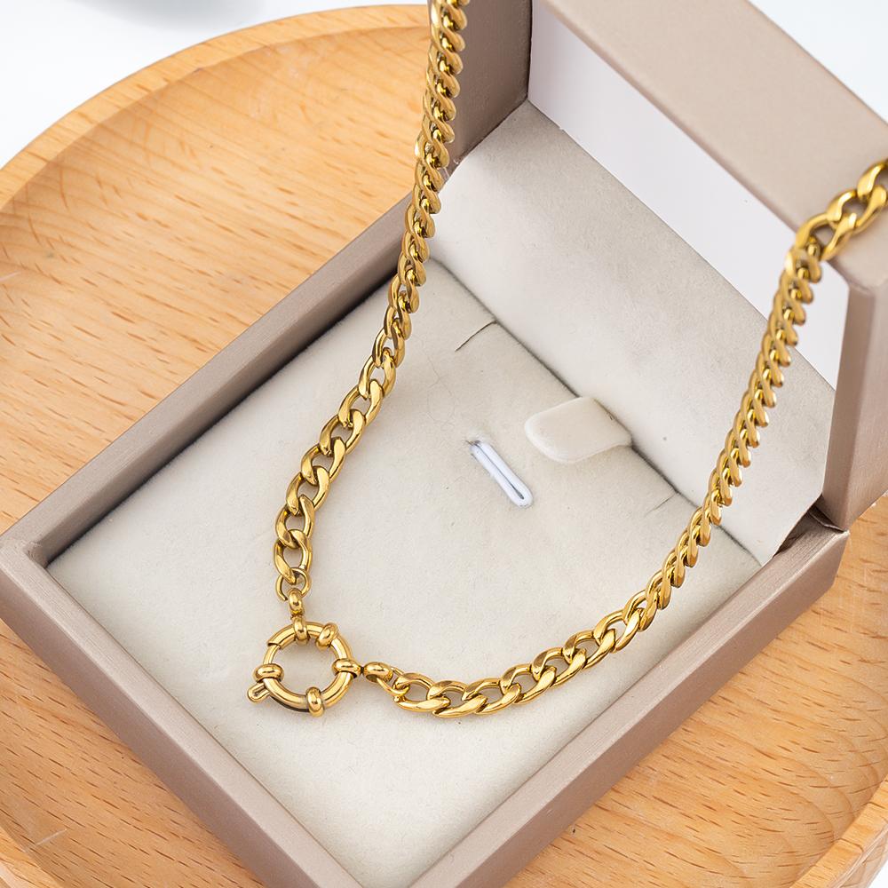 4pcs Stainless Steel Spring Clasps Round Clasp Bracelet Connectors for DIY Necklace Jewelry Making Accessories 10 12 14 16 18mm