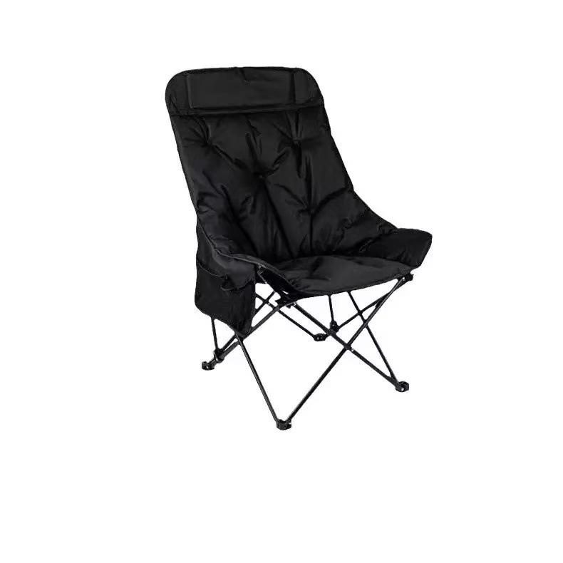 Portable Outdoor Cotton-Padded Folding Chair - Ideal for Art Students, Sketching, Camping, or Field Use