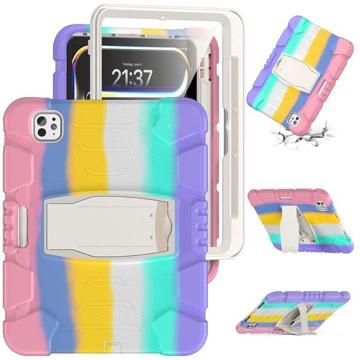 Coque de Protection - E.F.Connection - pour iPad Pro 11" - Antichoc - Multicolore - 360°