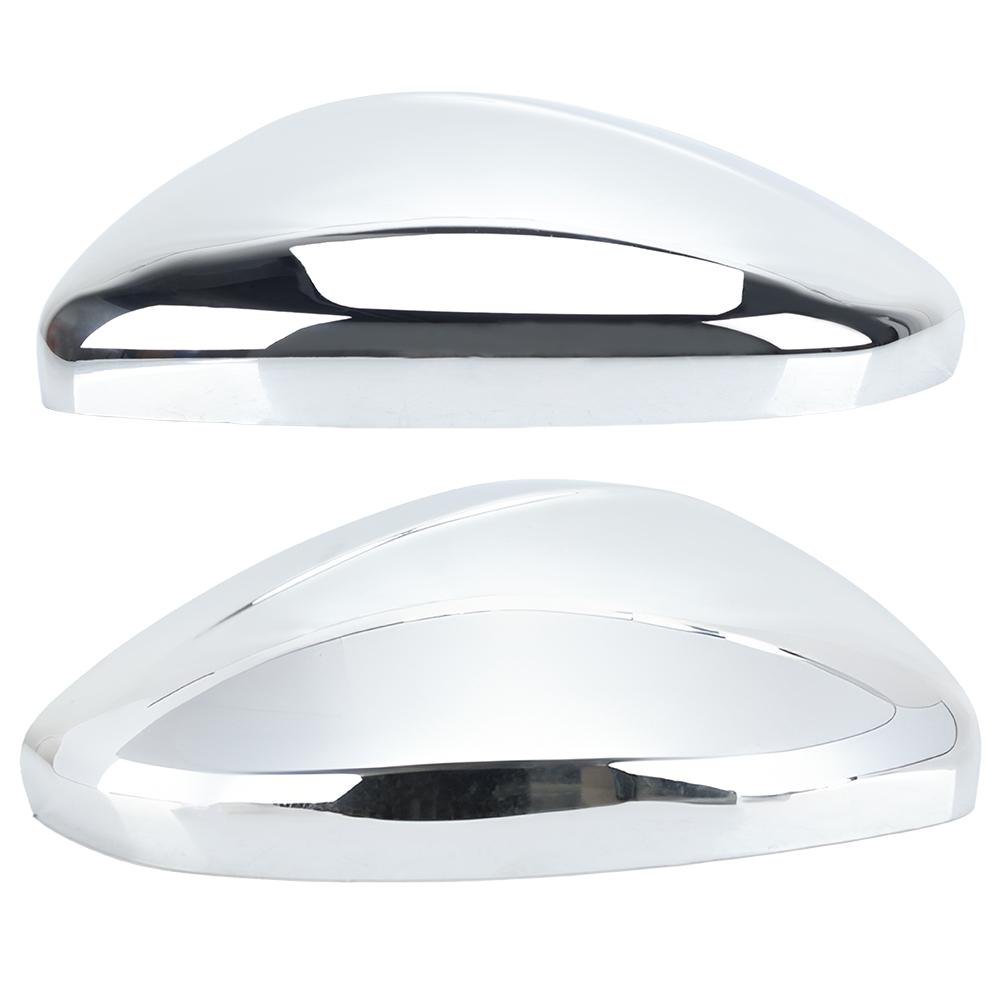 Κάλυμμα Καθρέπτη Πόρτας Για PEUGEOT 2008/208 2012- Για Citroen C3 2017-2024 Επιμεταλλωμένο Με Κούμπωμα Αξεσουάρ Καθρέπτη Πόρτας