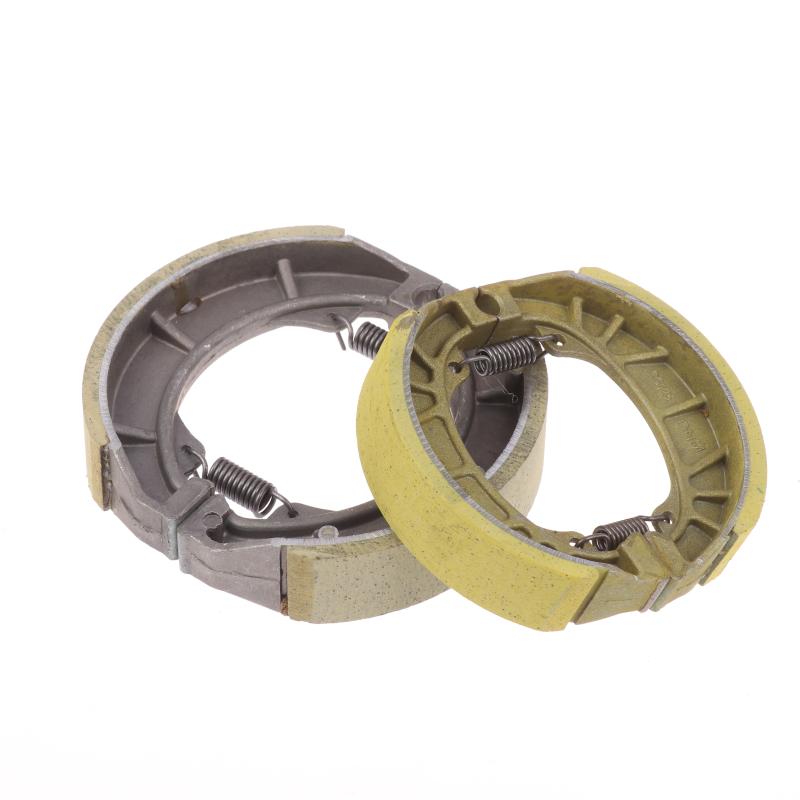 1Pair Electric Vehicle Front Rear Brake Pads Expandable Drum Brake Pad Electric Scooter Front Wheel Drum Brakes Replacement Part