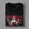 Rias Gremory DxD T Shirts Men's  100% Cotton Vintage T-Shirt Round Collar  Tee Shirt Short Sleeve Clothing Original