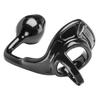 Perfect Fit Armour Tug Lock Black Penis Ring with Plug