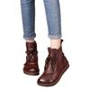 New Style Shoes: Retro Boots, Thickened Cotton Boots, Soft-soled and Soft-top Casual Women's Ankle Boots