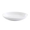 Pure White Ceramic Round Dinner Plate