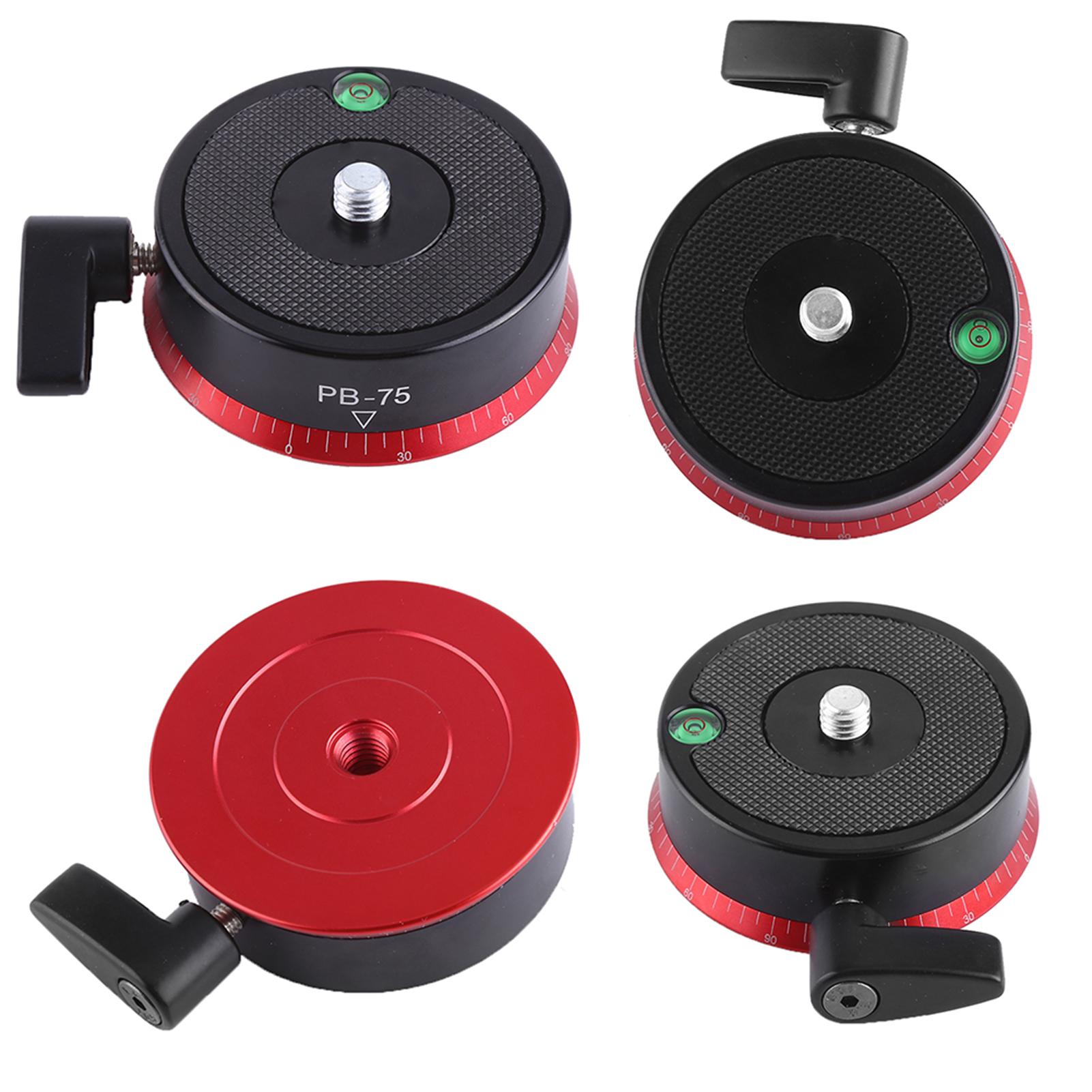 

Штативная головка из алюминиевого сплава Panorama Ball с пузырьковым уровнем и 38-дюймовым винтом