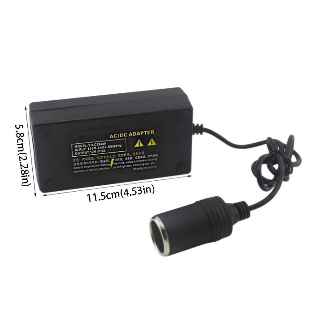 110V 220V Input DC Power Converter 12V 5A Output Car Inverter AC Power Converter  Car Refrigerator