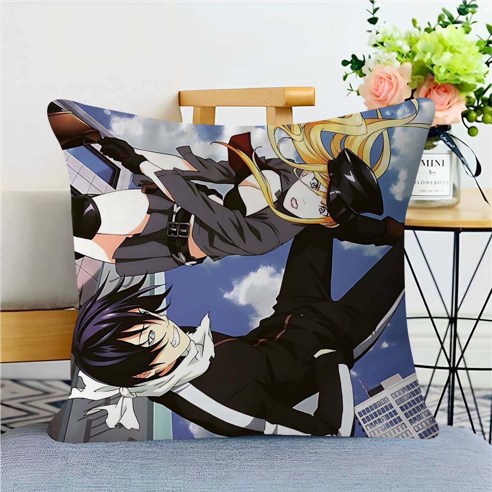 Anime N-Noragami Personalized Pillow Dust Cover Bedroom Kids Party Decoration Pillowcase Birthday Children Gift