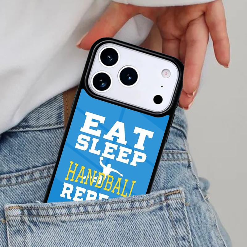 Handball Sport Phone Case for iPhone 16e 15 14 13 12 17 Pro Max Plus Air 17pro Cover Coque